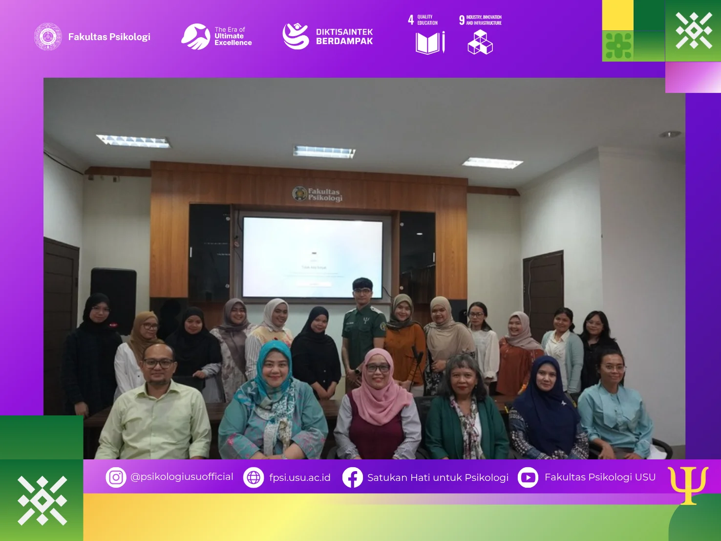 Strengthening Research Competencies and Global Publications, Faculty of Psychology USU Holds Second Day of Scoping Review Workshop